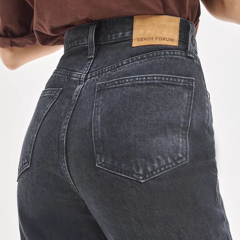 ARITZIA Nina Super High Rise Cigarette 30L Denim Forum